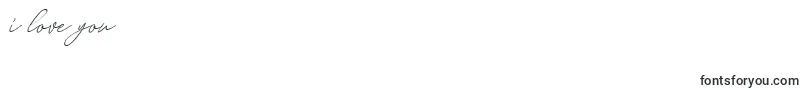 Fonte August Script Bold Free – fontes Eu te amo